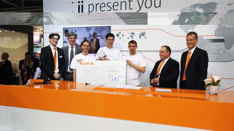 This was the Kuka Innovation Award 2014 This was the Kuka Innovation Award 2014