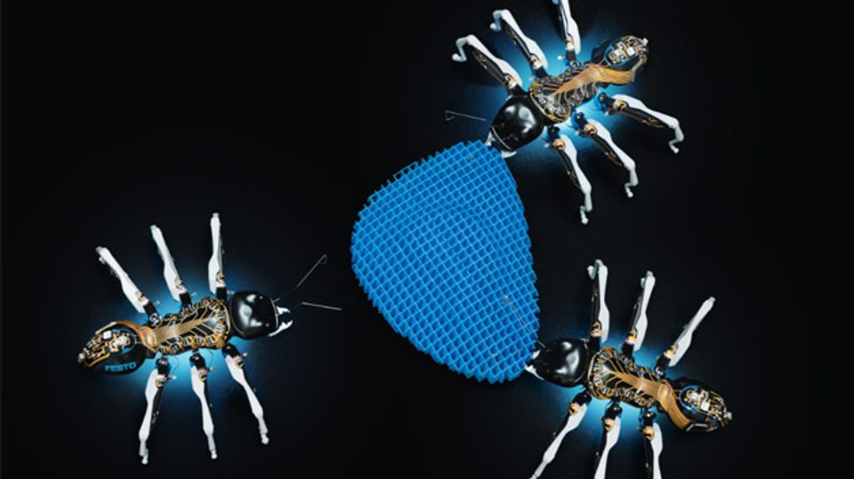 The 'BionicAnts' from Festo in detail
