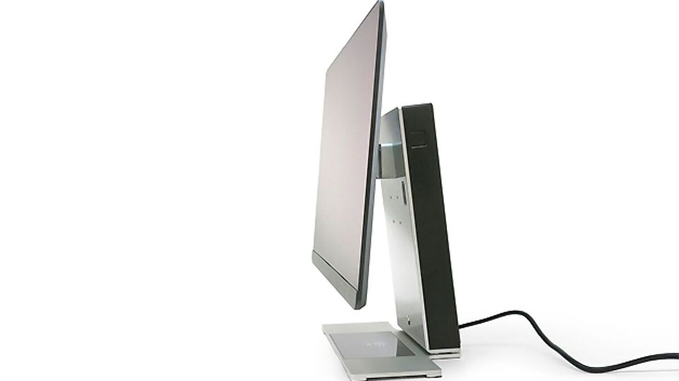 The all-in-one computer from start-up Modinice. The all-in-one computer from start-up Modinice.