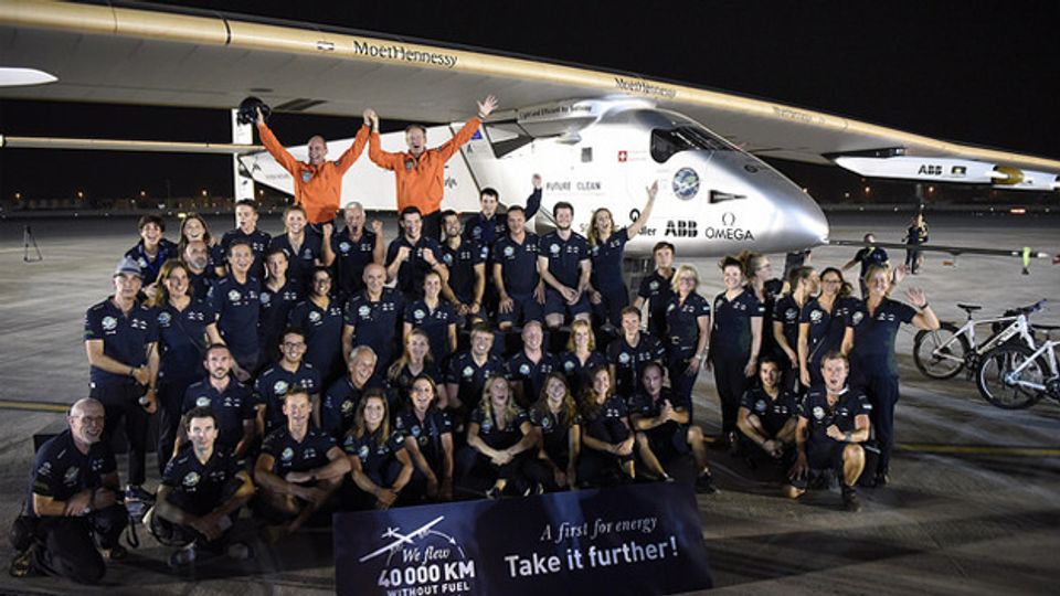 Solar Impulse 2 - Round the world with a solar airplane
