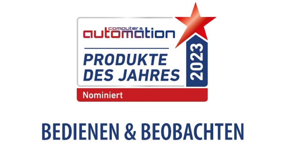 Products of the year 2023 - Operating & monitoring Products of the year 2023 - Operating & monitoring