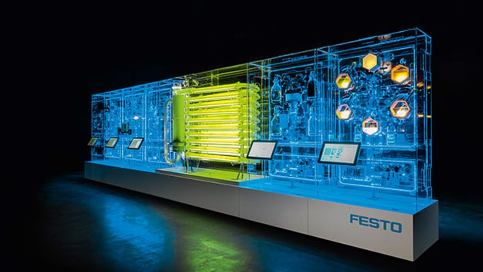Die BionicCellFactory von Festo Die BionicCellFactory von Festo