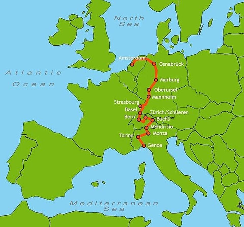 Teilnehmer der 'Wave Trophy Europe 2012'