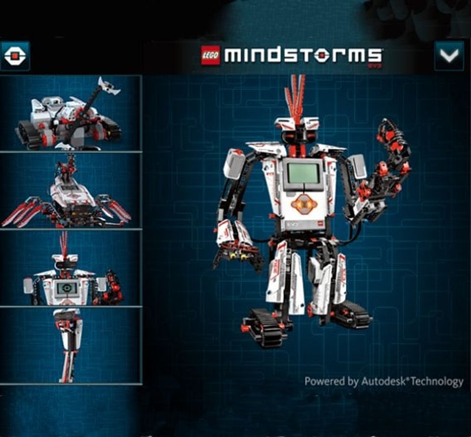 New robot platform for Lego Mindstorms New robot platform for Lego Mindstorms