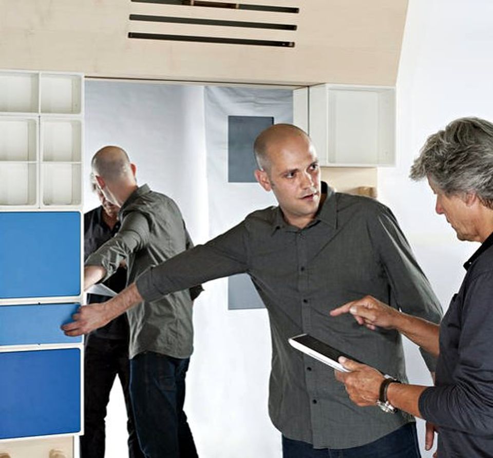 Hidden technology in the wall for senior citizens Hidden technology in the wall for senior citizens