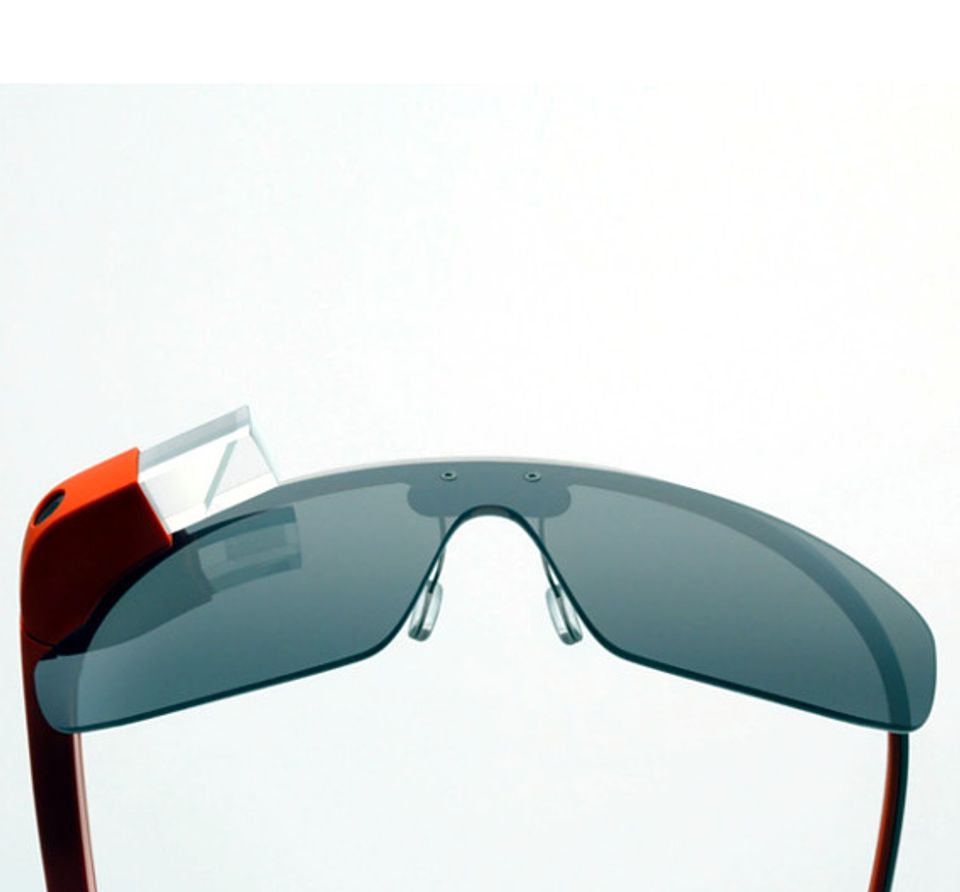 Details zur Datenbrille 'Glass' von Google Details zur Datenbrille 'Glass' von Google