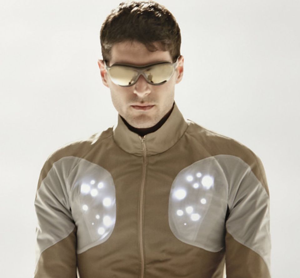 'Sporty Supaheroe' – die intelligente Fahrradjacke