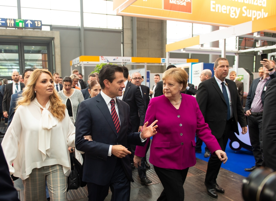 Über die Hannover Messe 2018 mit der Kanzlerin