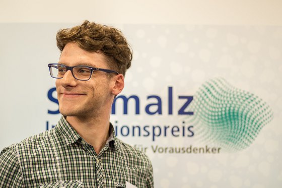 Julian Kunze, Student am Lehrstuhl für Unkonventionelle Aktorik