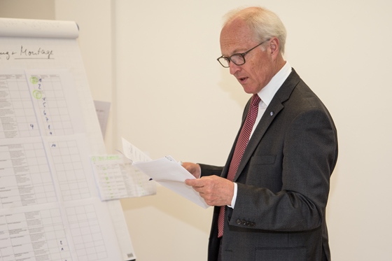 Sitzung der Jury für den handling award 2015 