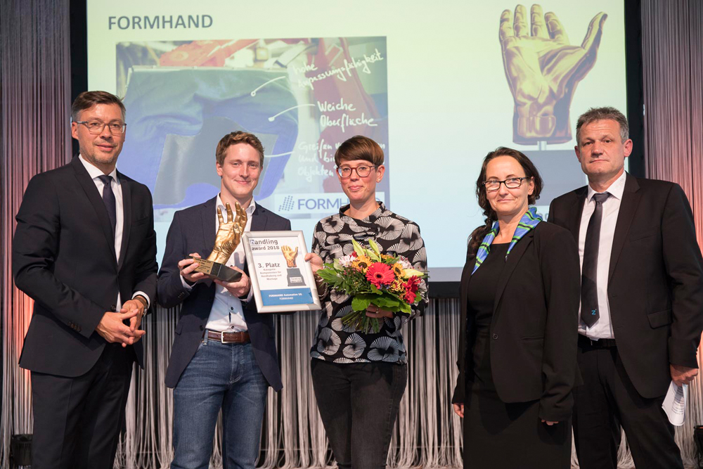 Kirsten Büchler, Geschäftsführerin von Formhand Automation, und Holger Kunz