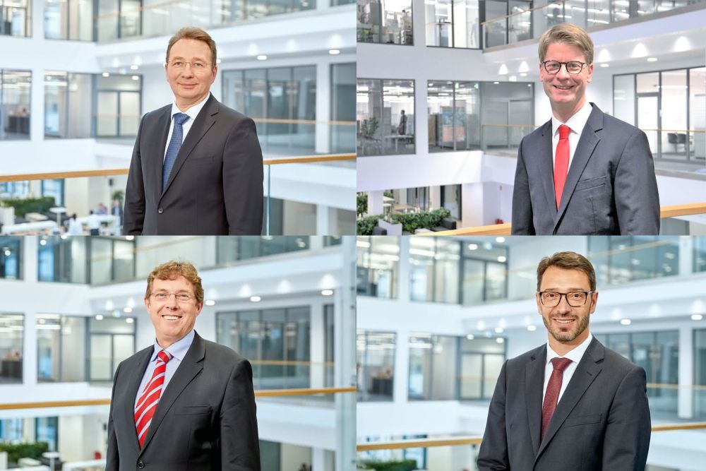 Dirk Görlitzer, Torsten Janwlecke, Ulrich Leidecker und Dr. Frank Possel-Dölken