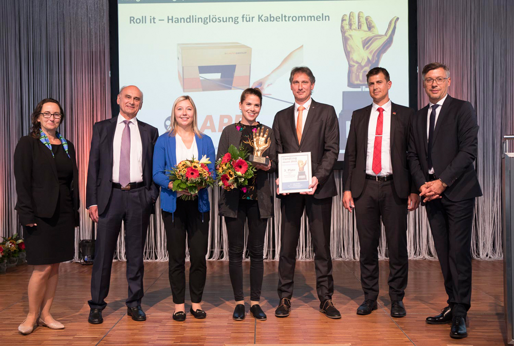 Annemarie Müller, Lisa Schlingmann, Joachim Ruck und Cinja Wehe Annemarie Müller, Lisa Schlingmann, Joachim Ruck und Cinja Wehe