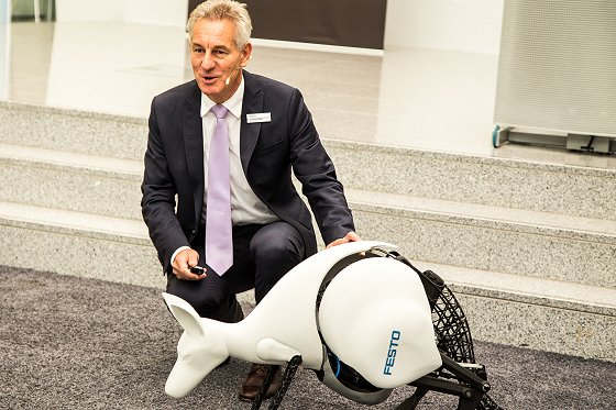 Festo-Vorstandsvorsitzende Dr. Eberhard Veit