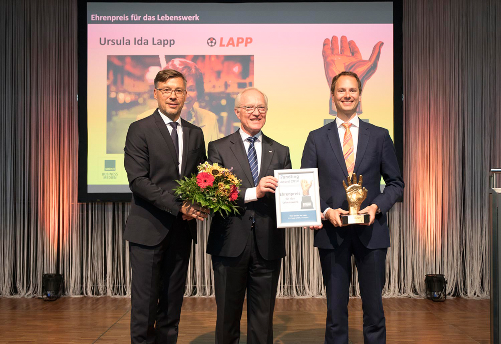 Peter Eberhard, Kurt Schmalz und Matthias Lapp. 