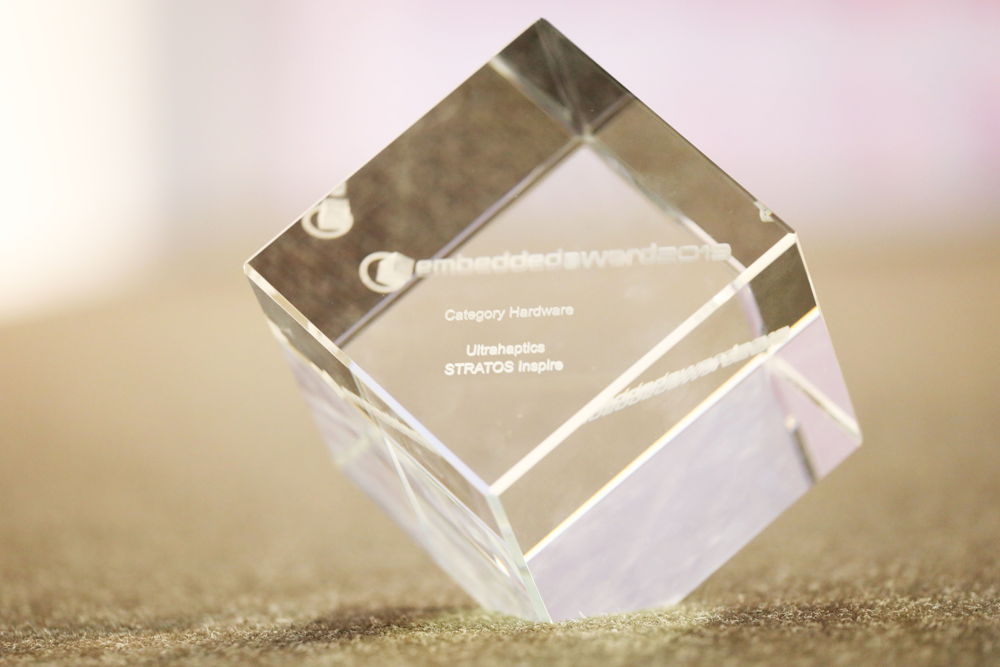 Embedded World 2019, Category Hardware, Ultrahaptics Stratos Inspire