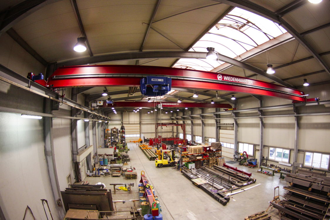 Fertigungshalle der Wiedenmann-Seile GmbH