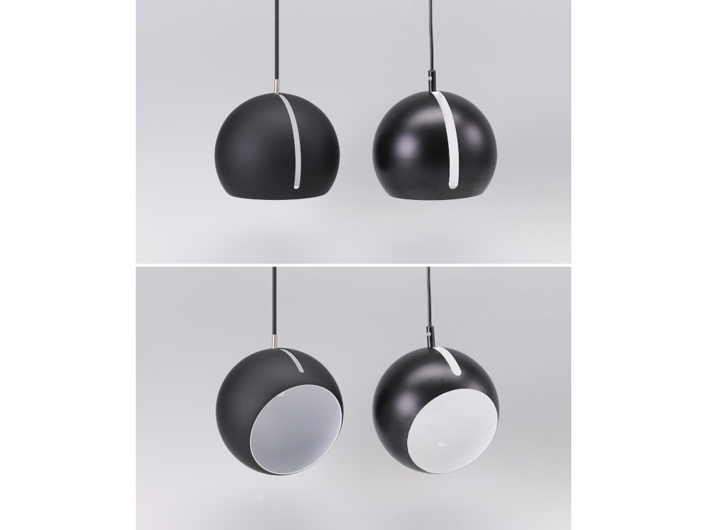 Tilt Globe" pendant light