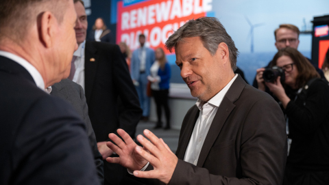 Robert Habeck visits the Hannover Messe