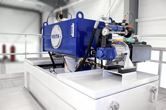 Pressenantrieb Servo Hybrid (PSH) von Voith Pressenantrieb Servo Hybrid (PSH) von Voith