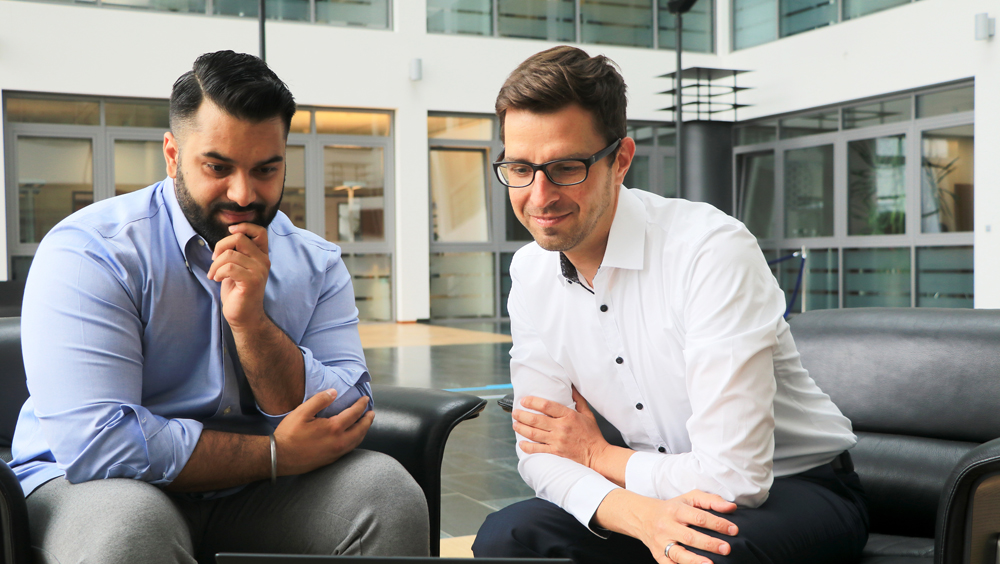 Florian Mummy, Senior Manager R&amp;amp;D, Gurshranjit Singh, Technical Product Manager, Kuraray Europe