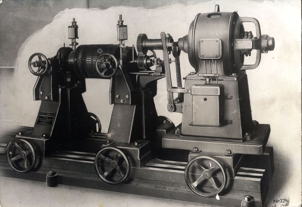 Balancing machine 1912