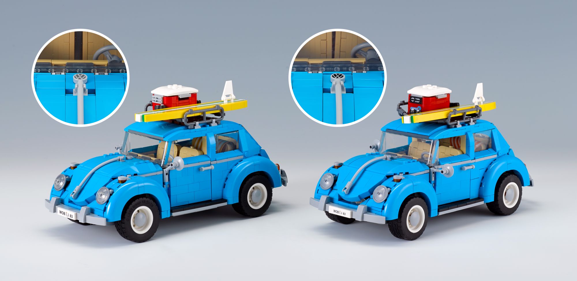 Toy building set "LEGO Creator 10252 - VW Beetle"