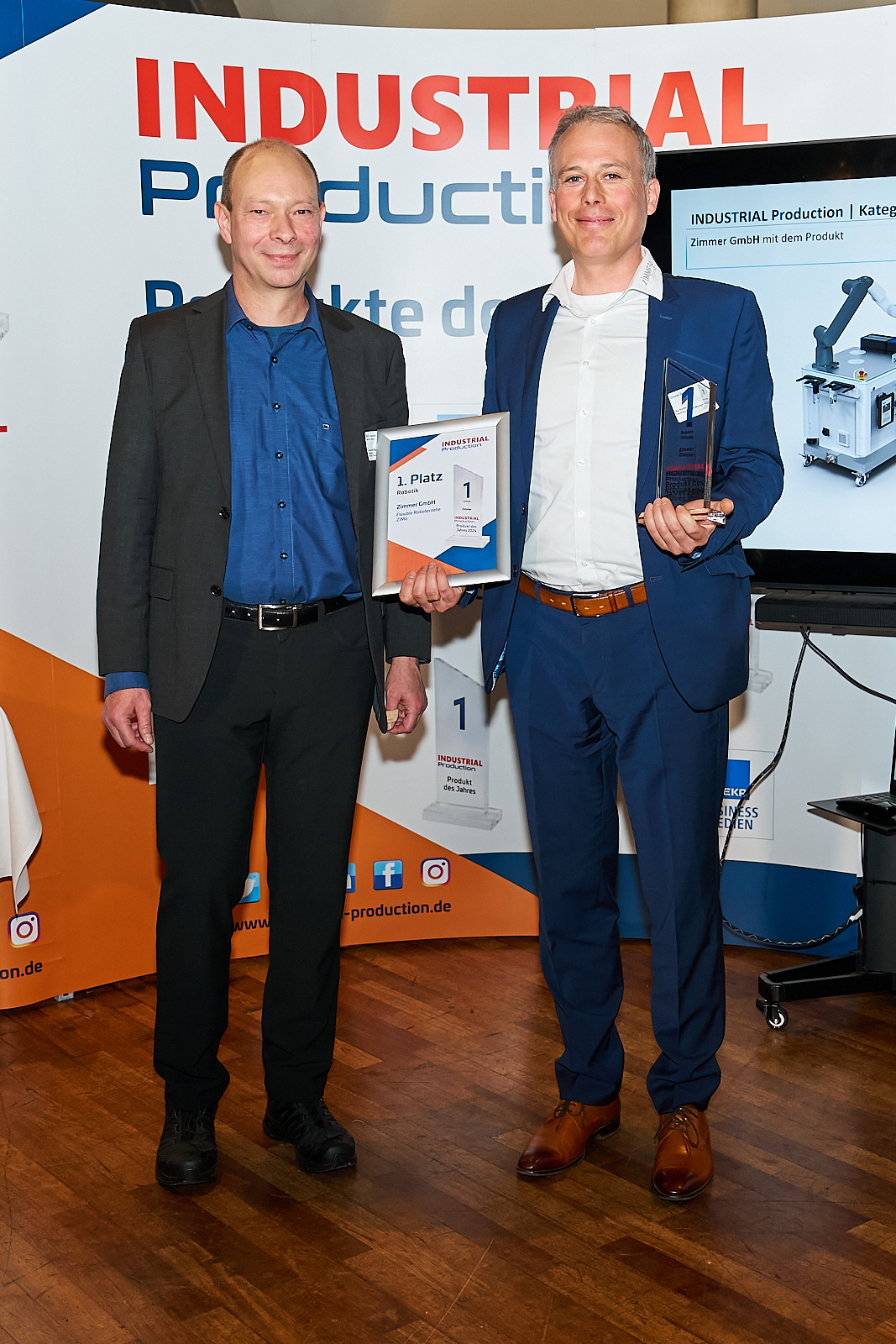 1st place in the robotics category went to Zimmer GmbH