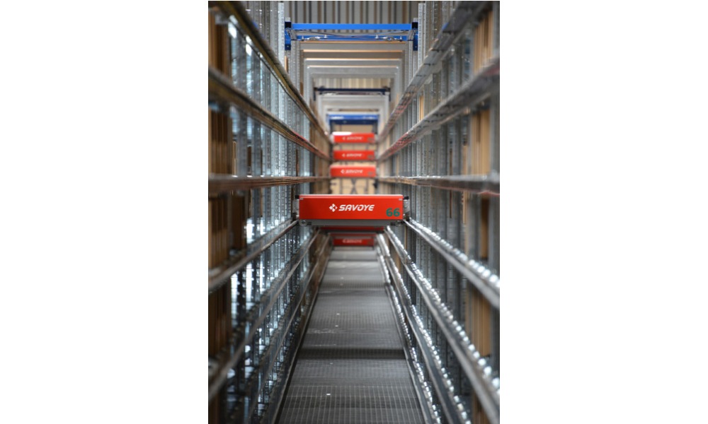 Goods-to-Person system presented by Savoye
