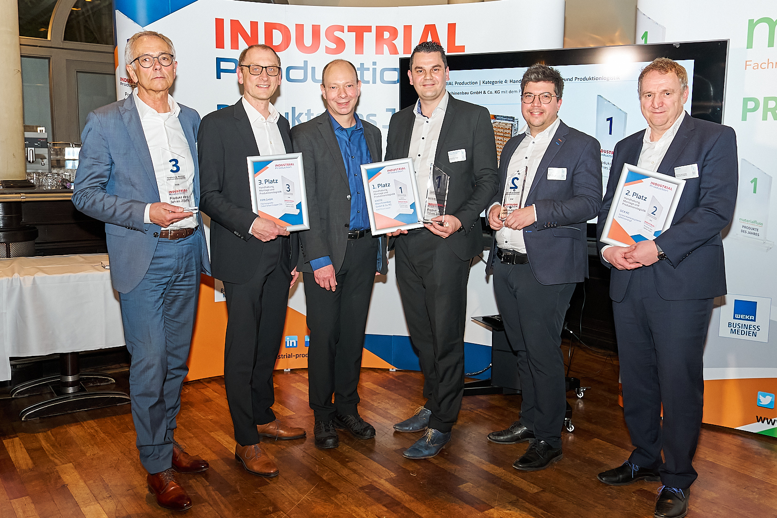 Winner of the handling, assembly and production logistics category