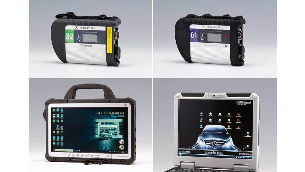 Mercedes-Benz vehicle diagnostics Xentry Diagnosis (for OBD - on-board diagnostics)