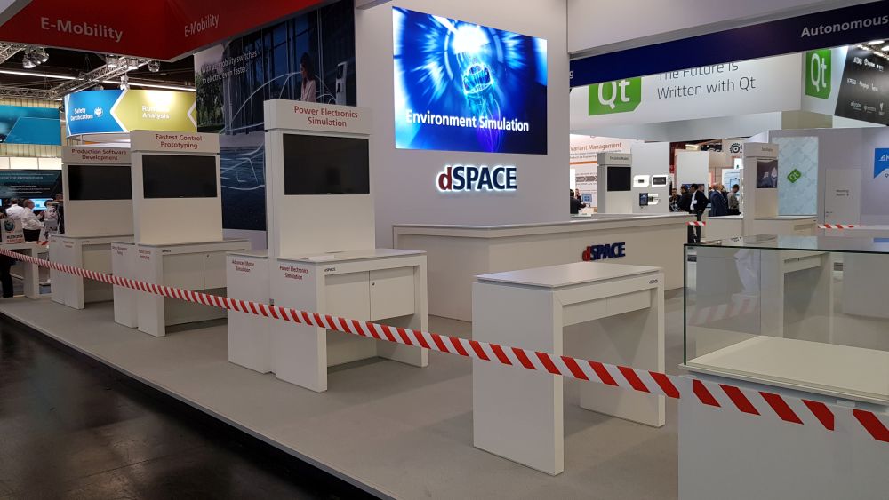 Other companies had canceled the trade fair at short notice...