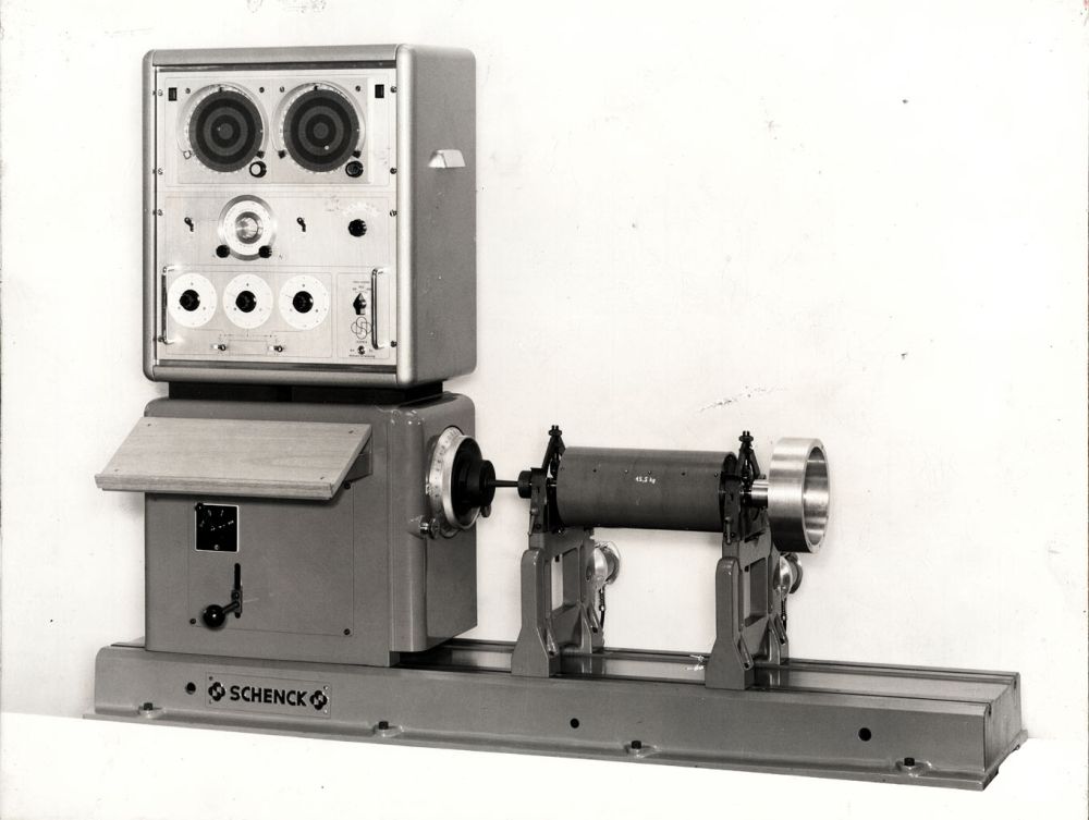 Auswuchtmaschine 1963