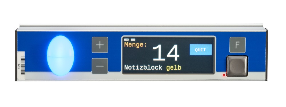 KBS: Compartment display module for safe picking