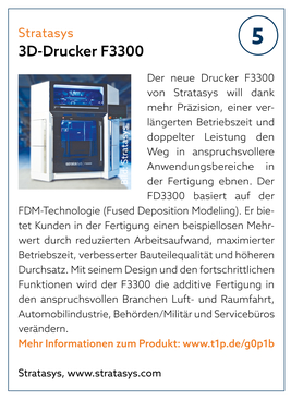 Stratasys | 3D-Drucker F3300 Stratasys | 3D-Drucker F3300