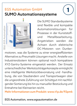 EGS Automation GmbH | SUMO Automationssysteme EGS Automation GmbH | SUMO Automationssysteme