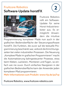 Fruitcore Robotics | Software-Update horstFX Fruitcore Robotics | Software-Update horstFX
