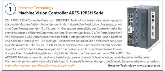 1: BRESSNER Technology | Machine Vision Controller ARES-1983H-Serie 1: BRESSNER Technology | Machine Vision Controller ARES-1983H-Serie