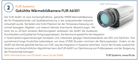 2: FLIR Systems GmbH (Teledyne FLIR) | gekühlte Wärmebildkamera FLIR A6301 2: FLIR Systems GmbH (Teledyne FLIR) | gekühlte Wärmebildkamera FLIR A6301