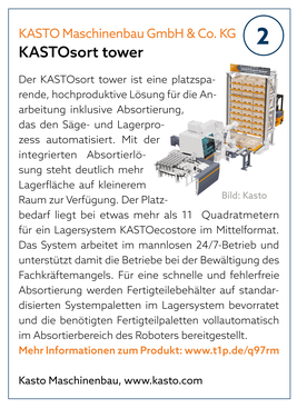 KASTO Maschinenbau GmbH & Co. KG | KASTOsort tower KASTO Maschinenbau GmbH & Co. KG | KASTOsort tower