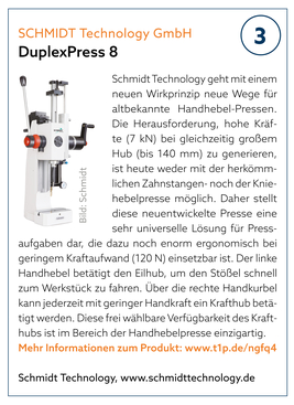 SCHMIDT Technology GmbH | DuplexPress 8 SCHMIDT Technology GmbH | DuplexPress 8