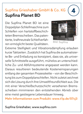 Supfina Grieshaber GmbH & Co. KG | Supfi na Planet BD Supfina Grieshaber GmbH & Co. KG | Supfi na Planet BD