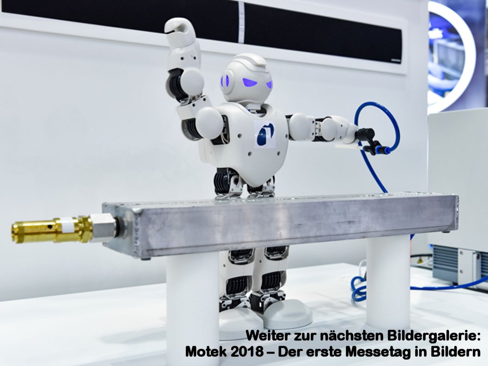 Motek 2018 – Der erste Messetag in Bildern