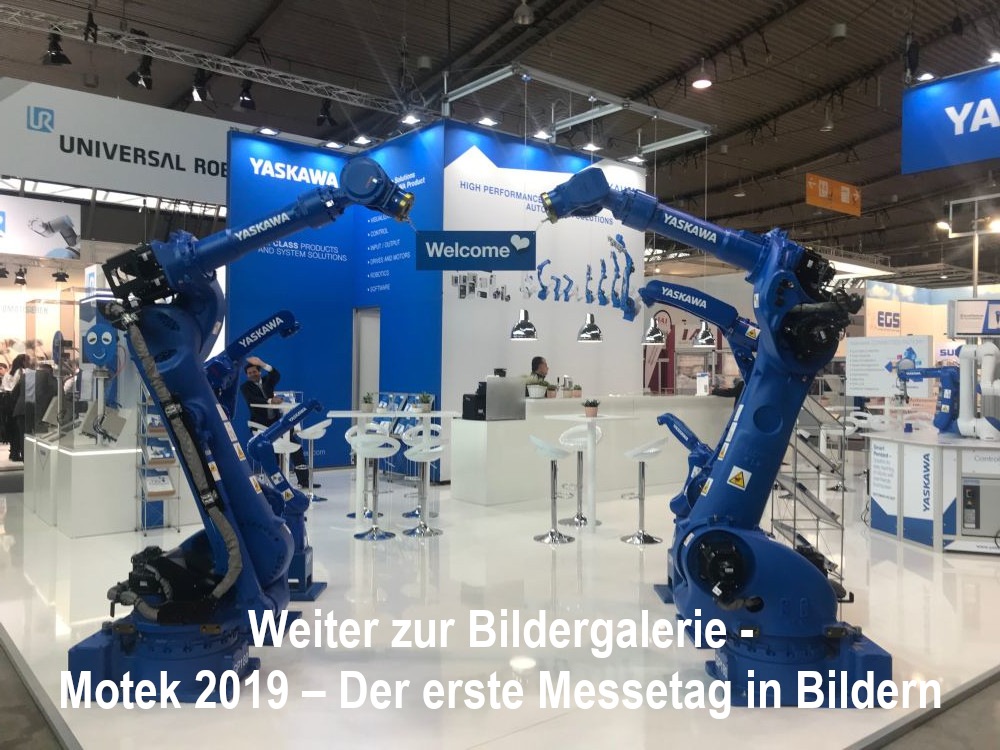 Motek 2019 – Der erste Messetag in Bildern