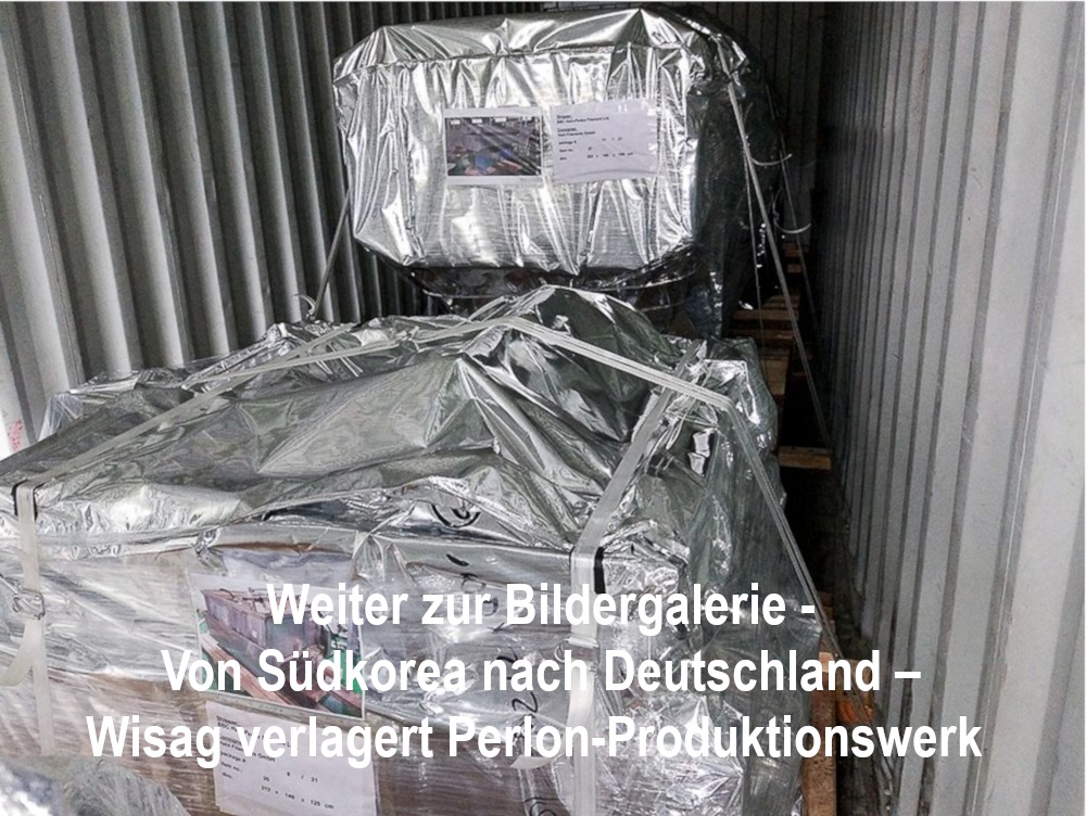 Von Südkorea nach Deutschland – Wisag verlagert Perlon-Produktionswerk