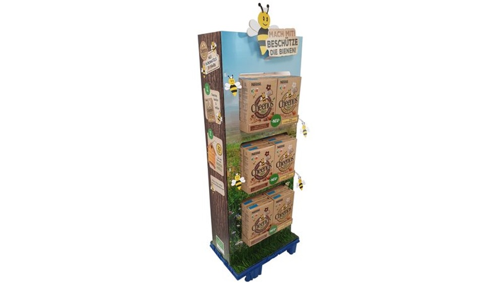 Nestlé 42 Cheerios Organic Display