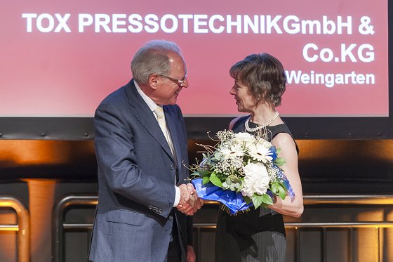 Gründer und Gesellschafter von Tox Pressotechnik, Weingarten, Eugen Rapp Gründer und Gesellschafter von Tox Pressotechnik, Weingarten, Eugen Rapp