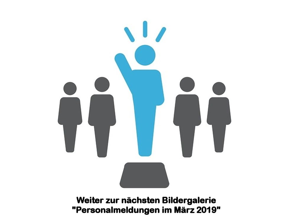 Personalmeldungen im März 2019