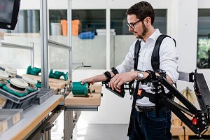 Exoskelett für Knochenjobs in der Industrie Exoskelett für Knochenjobs in der Industrie