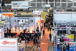 Volle Hallen auf der Logimat